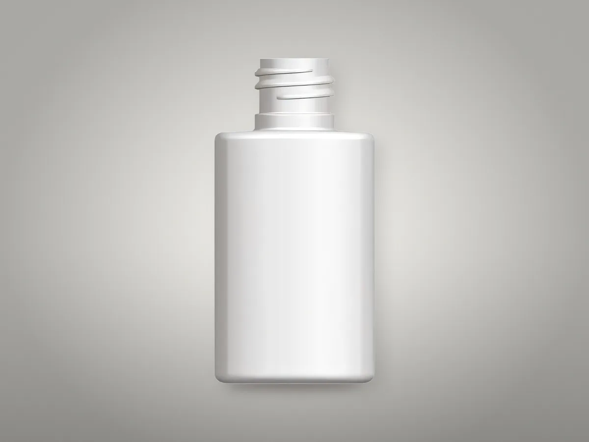 Garrafa Frasco Prainha 30ml oval em PEAD / PEBD