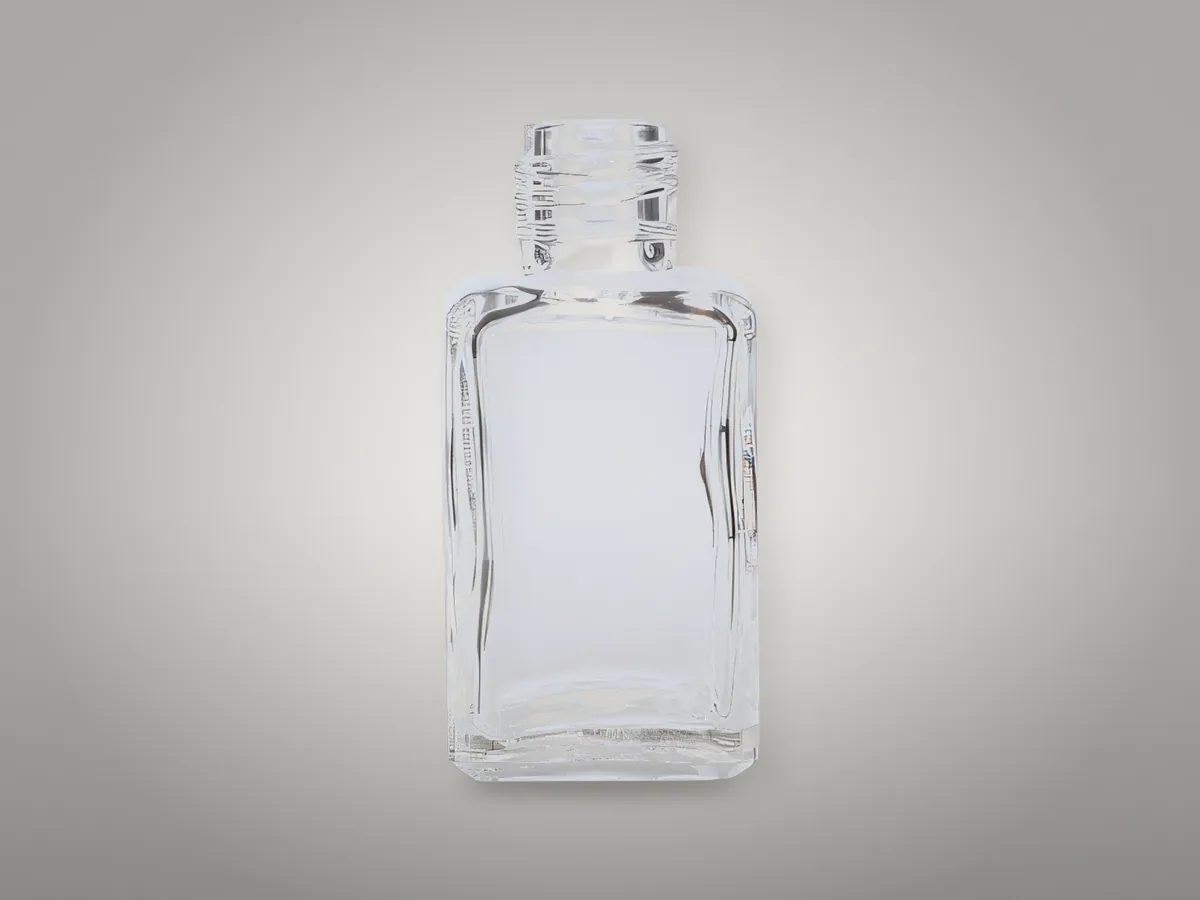 Garrafa Vidro Quadrado R18 30ml