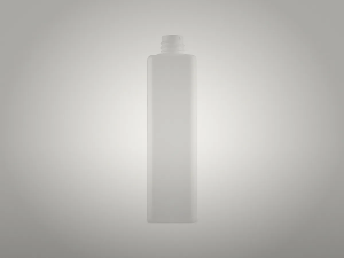 Garrafa Frasco Square 120ml em PEAD