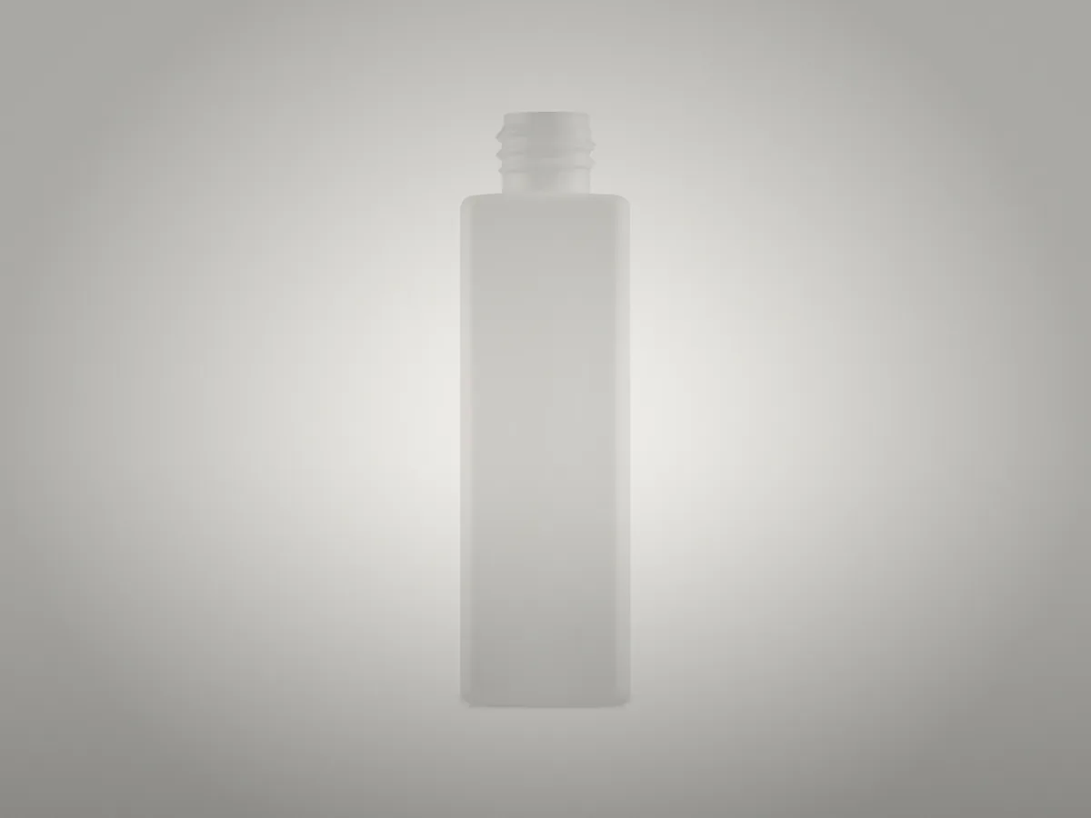 Garrafa Frasco Square 60ml em PEAD