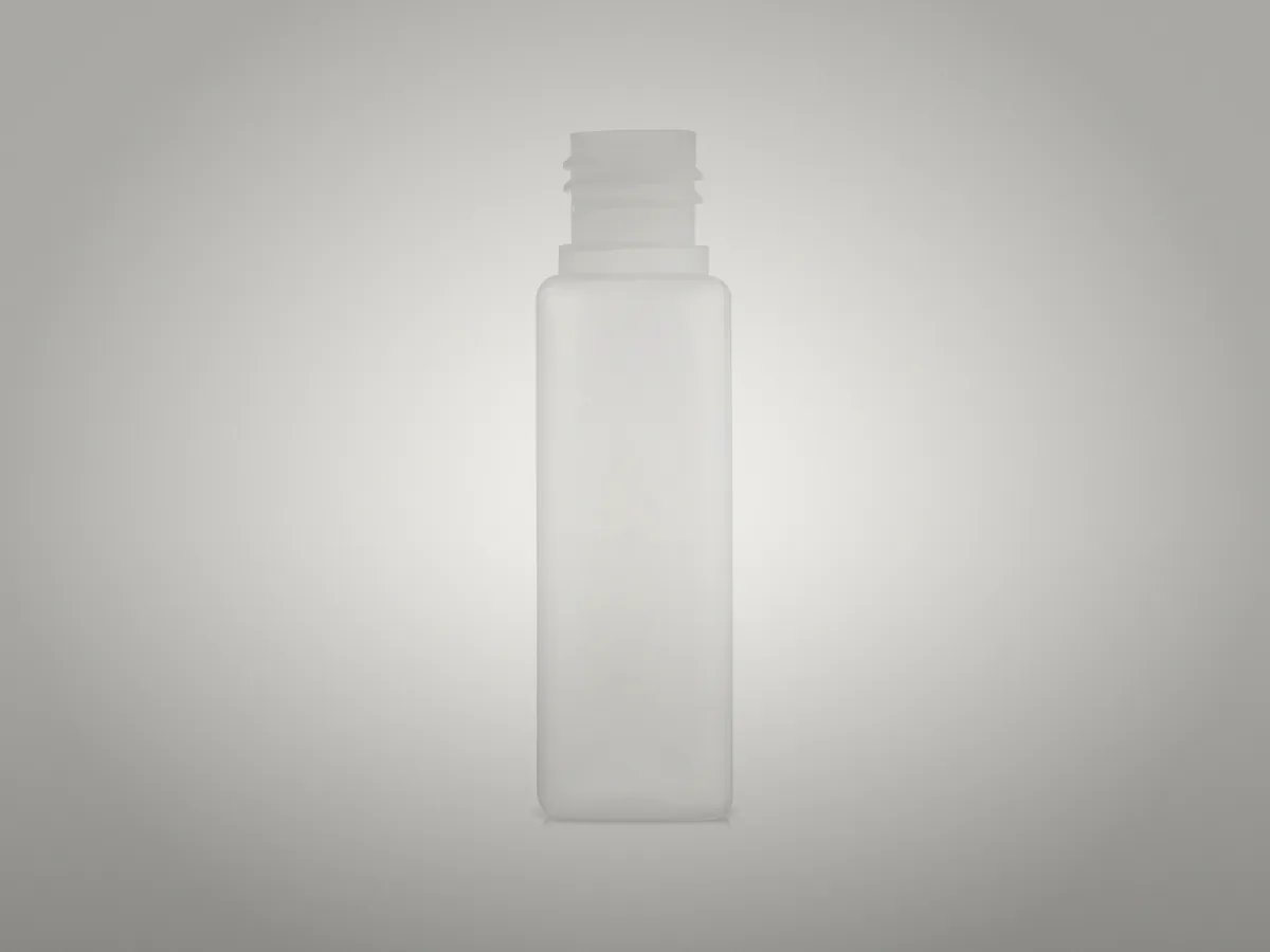 Garrafa Frasco Square 30ml em PEAD